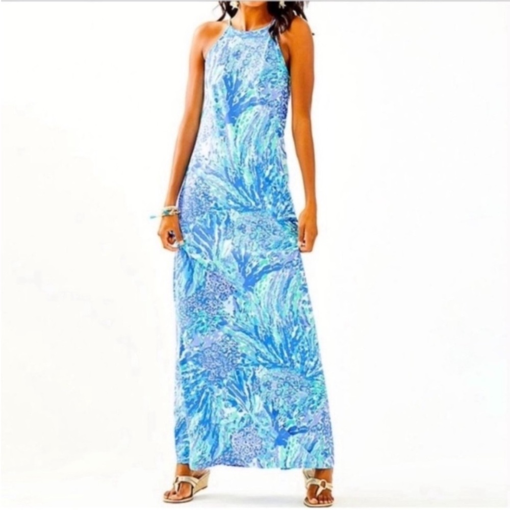 Lilly Pulitzer Margot Maxi Dress EUC